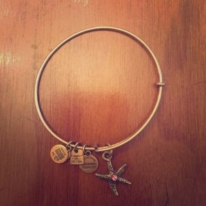 Alex and Ani starfish charm bracelet